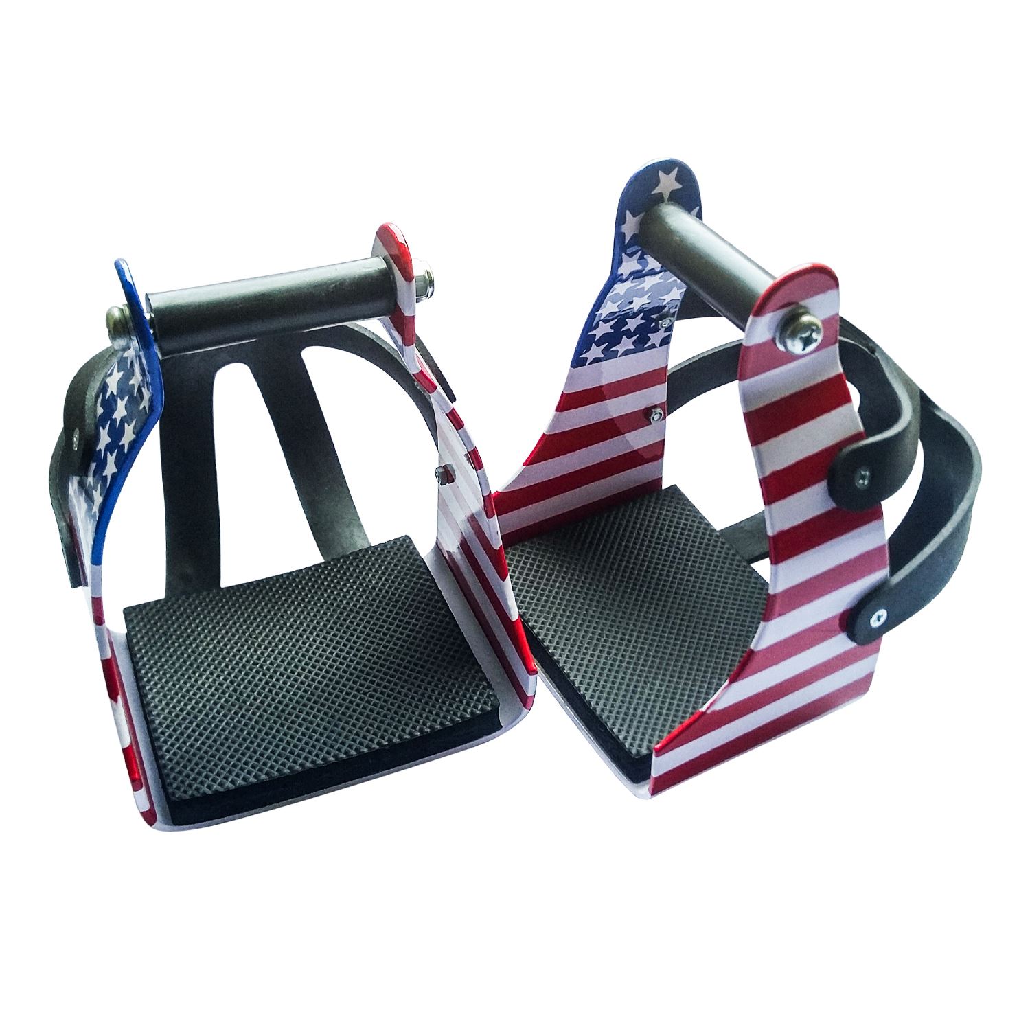 Best Endurance Stirrups USA Flag Color Coated - 20+ Articles