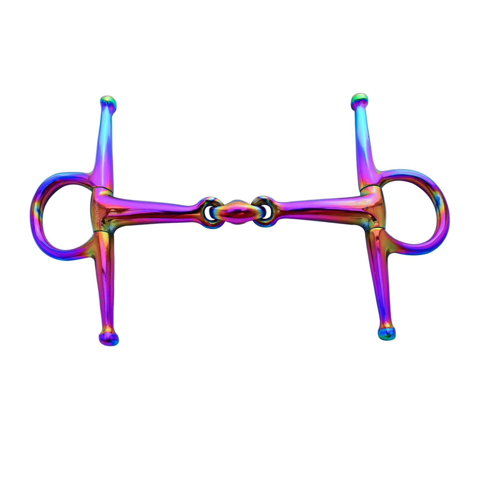 Astonish 2 Joint Rainbow Full Cheek Bits with Lozenge Link