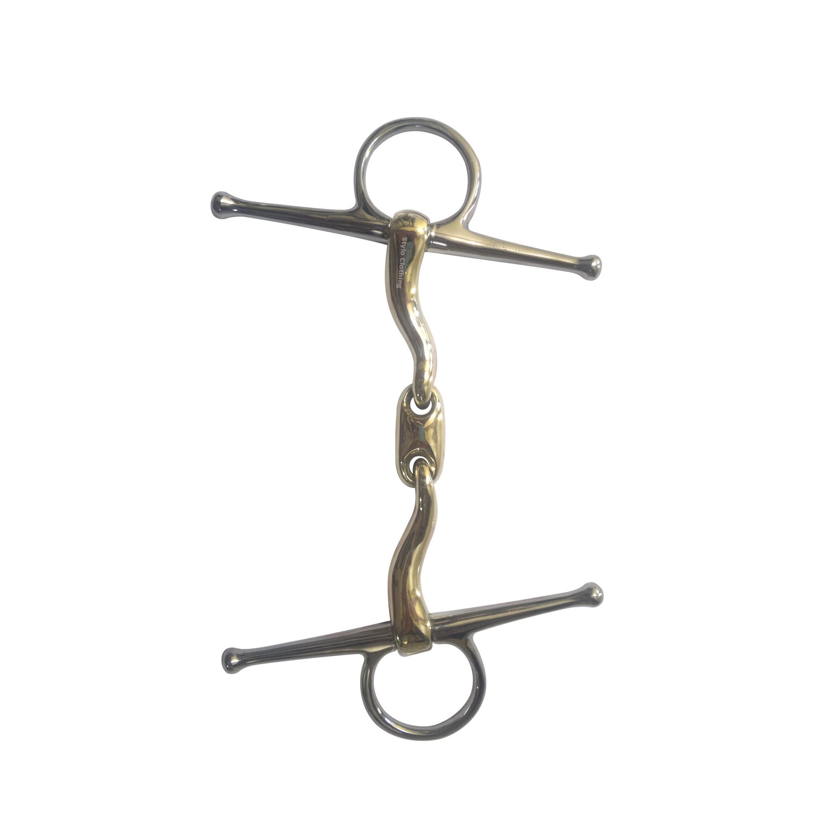 Top Selling Unique Style Double Broken Full Cheek Bits with Lozenge Link