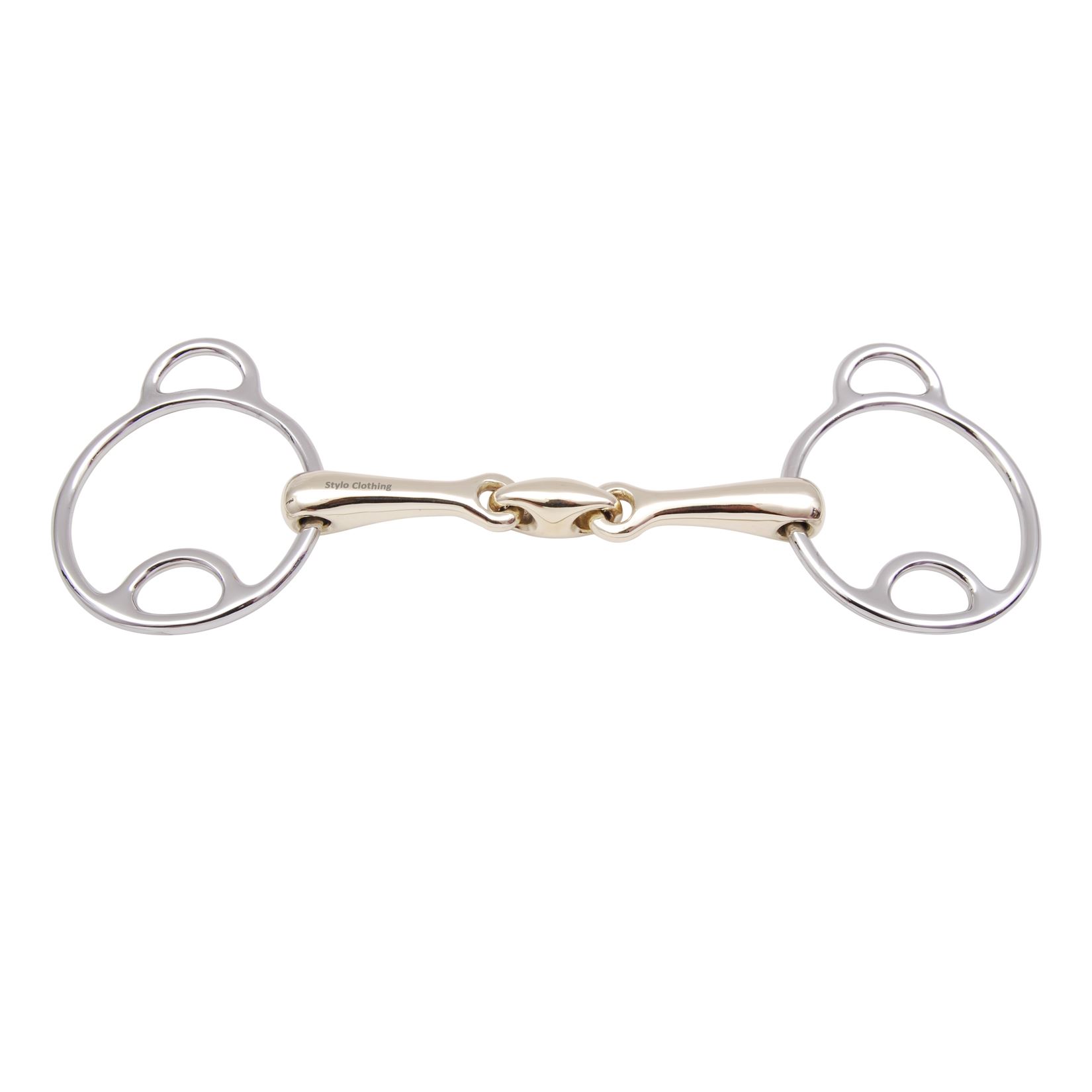Best Wholesale 4 Ring Gag Bits of Steel with Lozenge Link
