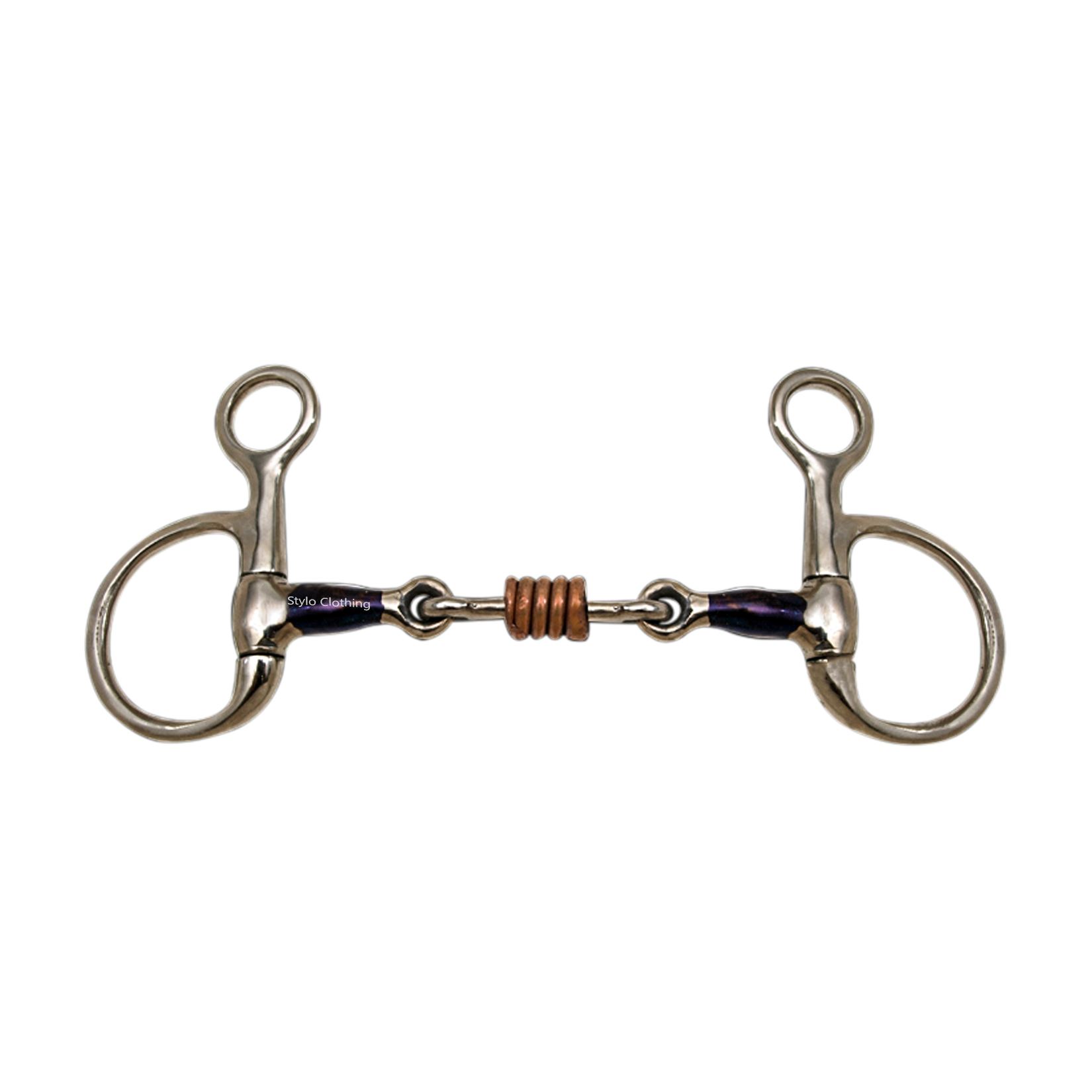 Best Selling 2 Joint Baucher Snaffle Bits with Copper Roller