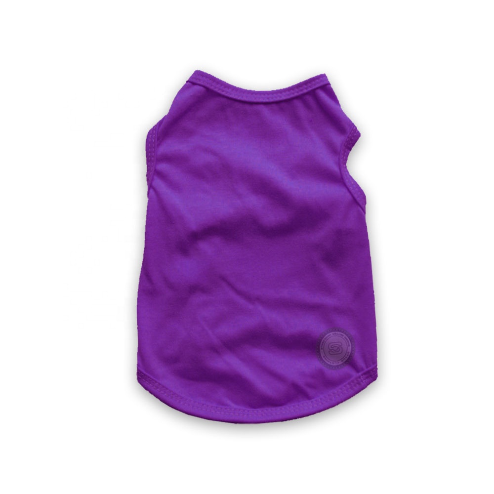 Best Quality Customized Wholesale Price Dog T Shirt Pet Summer V Best Quality Customized Wholesale Price Dog T-Shirt Pet Summer Wear