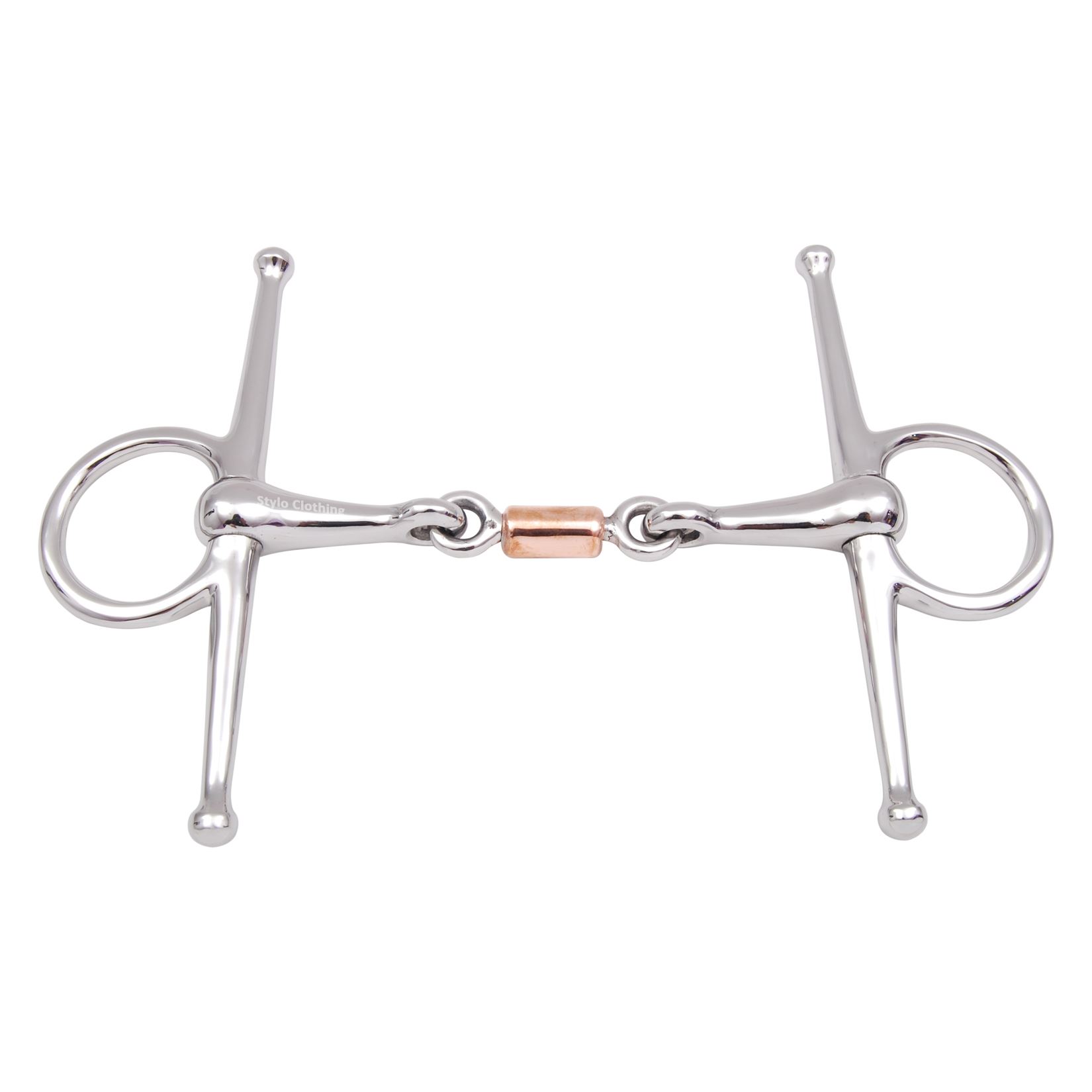 Versatile-Full-cheek-bit-stainless-steel-with-copper-roller-equestrian